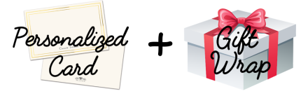 Personalized Card + Gift Wrap