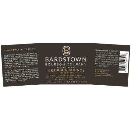 Bardstown Bourbon Company Collaborative Series Goose Island Stout Bourbon