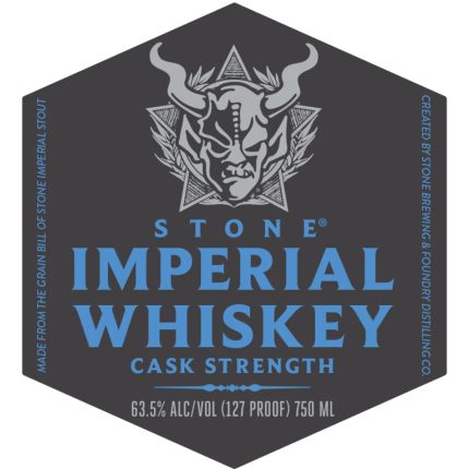 Stone Imperial Cask Strength Whiskey 750ml