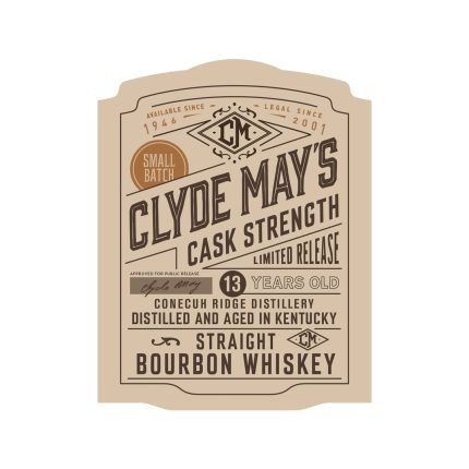 Clyde May’s Cask Strength Alabama Style 13 Years Old