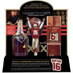 Gold Bar Whiskey Joe Montana 40th Anniversary Flask Limited Edition - Image 2