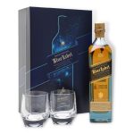 Johnnie Walker Blue Label Gift Set W/2 Glasses - Image 2