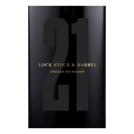 Lock Stock & Barrel 21 Years Old Straight Rye 750ml