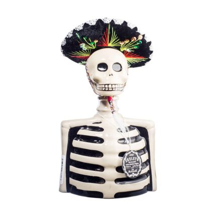 Los Azuelas Skelly Anejo Tequila 750ml