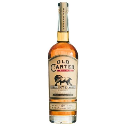 Old Carter Straight Rye Barrel Strength Batch #5 750ml