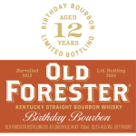 Old Forester Birthday Bourbon 2024 - Image 2