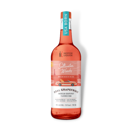 Saltwater Woody Real Grapefruit American Rum 750ml