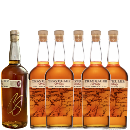 Traveller Whiskey Chris Stapleton Autographed Bottle Bundle